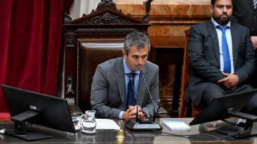 Martin Menem es el titular de la Cámara de Diputados.  