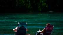 Imagen de Aumenta el caudal del río Limay por histórico  consumo eléctrico nacional, piden precaución a bañistas de Neuquén