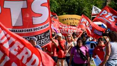 Marchas en Neuquén este martes: organizaciones sociales se suman a la movilización a nivel nacional. (Foto: archivo Matías subat)