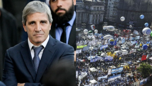 Qué dijo Luis Caputo sobre los sindicatos y las protestas sociales tras los anuncios económicos