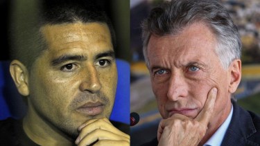 Históricas elecciones en Boca: Riquelme y Macri compiten por la presidencia en un duelo que redefine el rumbo del club. Foto Archivo.