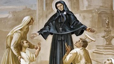 Santa María de Rosa era enfermera y ayudó a miles de afectados por la peste.-