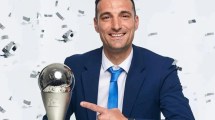 Imagen de Scaloni fue elegido como el mejor DT de selecciones por segundo año