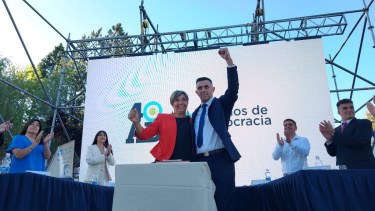 Albarracín asumió en Chos Malal este sábado. Foto: Gentileza. 