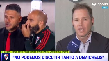 Fuerte banca de Brito a Demichelis de cara a una nueva temporada: «No está en duda su continuidad»