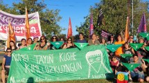 Imagen de El «Pañuelazo verde» se realizó en Neuquén contra la ley ómnibus y los anuncios de Milei