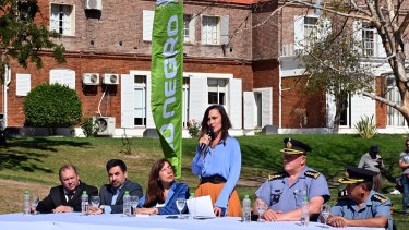 La ministra Minor fue una de las oradoras en el acto. Foto: Marcelo Ochoa.
