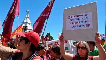 Los gremios expresarán juntos su rechazo al DNU y las medidas del presidente Milei. Foto: Chino Leiva
