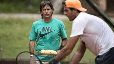 Franco Davin, el exentrenador de del Potro se sumará al equipo de Cerúndulo.