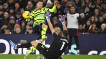 Imagen de Dibu Martínez fue figura en el triunfo del Aston Villa sobre Arsenal en la Premier League