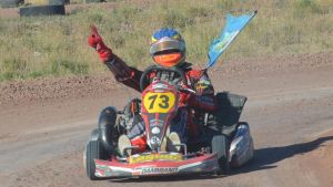 Briane, Amores y Aldrighetti, los reyes del karting con caja