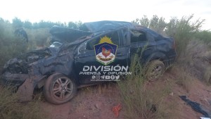 Muere una niña tras vuelco en una comunidad mapuche de Neuquén, cerca de Añelo