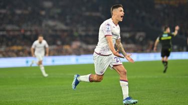 Lucas Martínez Quarta puso el empate para la Fiorentina.