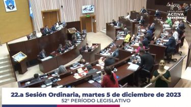 La Legislatura de Neuquén tuvo su último encuentro con el cuerpo actual. Foto: Captura. 