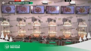 El sorteo extraordinario de Navidad entregó más de 961 millones de pesos en premios. Foto: Captura Facebook Lotería La Neuquina. 