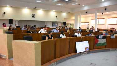 El jueves fue la última sesión ordinaria y se designó una comisión observadora para el receso. Foto: Matías Subat. 