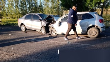 Brutal choque en Ruta 151, en Cinco Saltos: el conductor fue acusado de doble homicidio culposo. 
