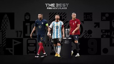 Messi competirá por el galardón con Erling Haaland y Kylian Mbappé.