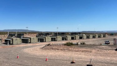 Tecpetrol instaló equipos en el área Los Toldos II. Foto: gentileza. 