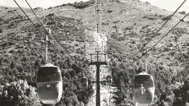 El Teleférico Cerro Otto se inauguró en enero de 1974. Foto: gentileza