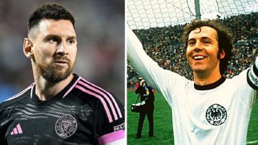 Así despidió Messi a Franz Beckenbauer, el "Kaiser", tras su muerte