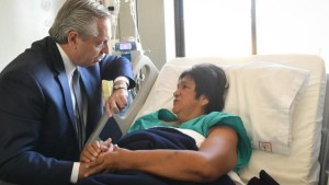 Milagro Sala arremetió contra Alberto Fernández: «El país se hunde y se fue a vivir a España»