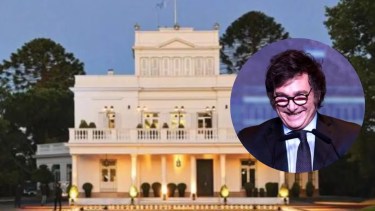 ¡Confirmado! Milei se muda este lunes a la Quinta de Olivos