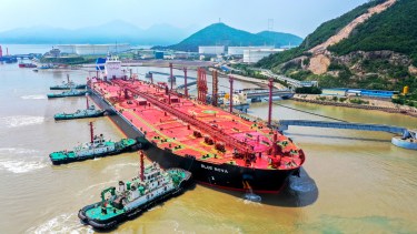 Las importaciones de petróleo en China alcanzaron un récord anual. Foto: gentileza.