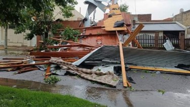  Murió un joven de 17 años por la tormenta de viento y granizo en Miramar