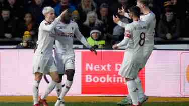 Manchester United clasificó a los octavos de final de la FA Cup. (AP Photo/Alastair Grant)