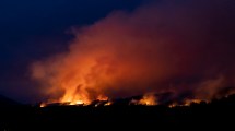 Imagen de Incendio en Los Alerces: denuncian una campaña antimapuche
