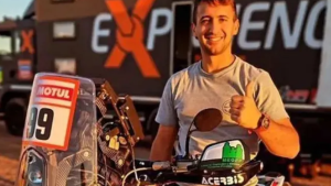 Rally Dakar: otro parcial positivo para Santiago Rostan, el representante de Neuquén