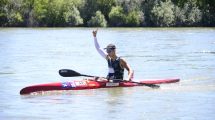 Imagen de Regata: entre los olímpicos, Julián Salinas demostró su enorme potencial en el K1 senior