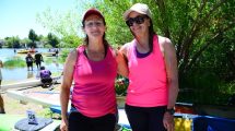 Imagen de La cruzada de Marcia y Valeria: correr la Regata para reflejar un pedido de ayuda