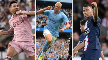 Messi, Haaland y Mbappé competirán por el premio The Best.