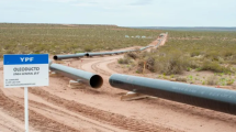 Imagen de Comenzó el movimiento para el mega proyecto del oleoducto de YPF desde Vaca Muerta al mar