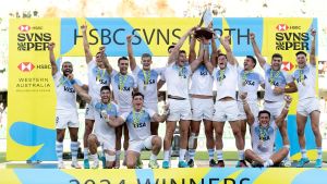 Los Pumas fueron categóricos ante Australia y se coronaron en el Seven de Perth