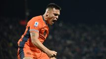 Imagen de Lautaro Martínez volvió a gritar y alcanzó un récord histórico en el Inter