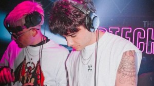 Julian Serrano y su inesperada visita a una famosa fiesta de Cipolletti