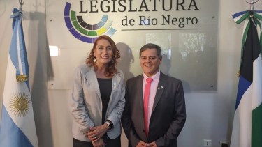 Los legisladores del bloque de la UCR, Matzen y Bernatene, respaldaron el plan de provincializar las Rutas Nacionales del Alto Valle. Archivo