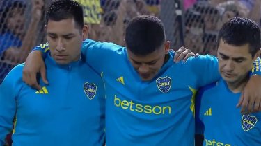 Rojo padeció una dolencia en la previa al amistoso con Gimnasia y Tiro de Salta.