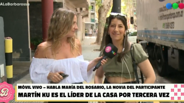 María del Rosario criticó la estrategia de su novio Martín Ku en Gran Hermano. 