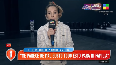 Noelia Marzol sigue furiosa por el comentario de Flor Vigna en el Bailando. 