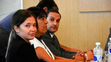 Camila Figueroa Vinassa, Ramona Parada Riquelme y Matías Nicolini integran la comisión fiscalizadora del Banco Provincia (Matías Subat)