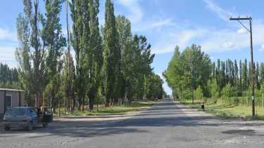 El lugar donde se produjo el accidente en el que murieron dos motociclistas.