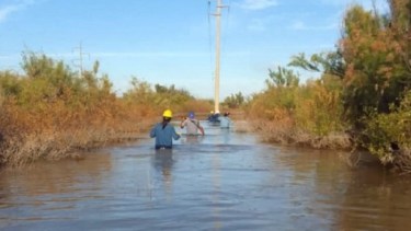 Este domingo interrumpirán el servicio de luz en Catriel. Foto: Gentileza.