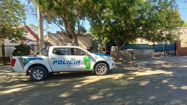 El operativo se realizó en la calle Perito Moreno de Cipolletti. Foto: gentileza.