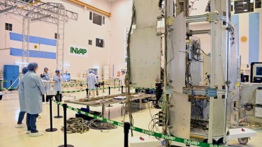 Invap es una empresa estatal modelo. Fabrica radares, reactores, centros de medicina nuclear y satélites. Archivo