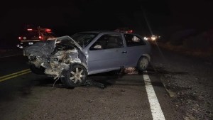 Iban alcoholizados, chocaron en Cipolletti y se dieron a la fuga por la Ruta 22