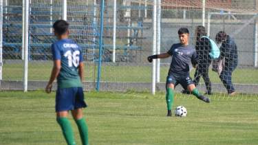 Andrade también tuvo la oportunidad de mostrarse en Racing de Avellaneda.